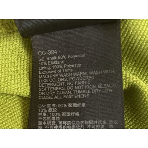 MARMOT M3 Bero Softshell Green Jacket Men Medium Full Zip Outdoor Hiking Stretch - Picture 11 of 13